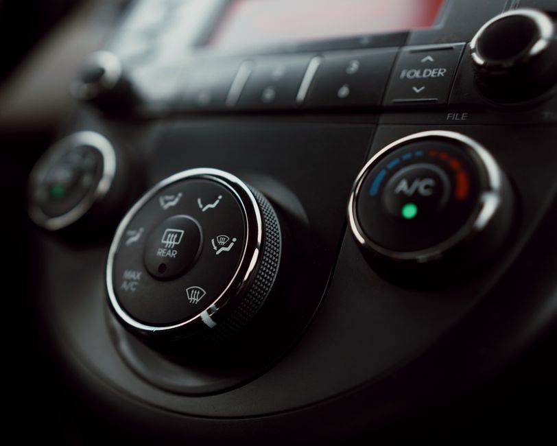 Painel de controle de climatização, essencial para o conforto em seu motorhome