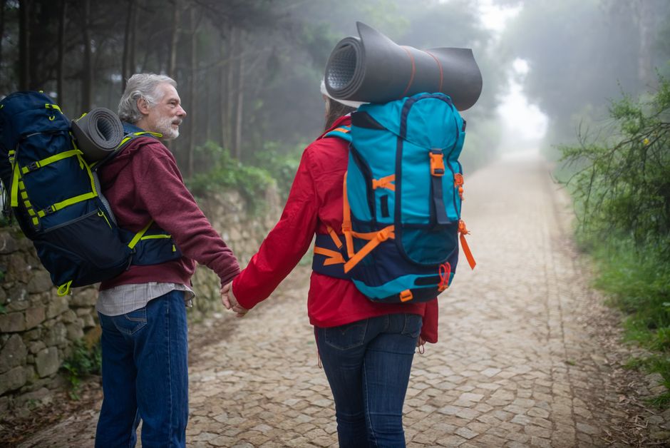 Aproveitando a natureza e mantendo-se ativo durante a aposentadoria nômade